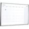 Quartet Magnetic Dry-Erase Calendar Board, 30"x18", Silver Frame QRTARCCP3018 - alternate 3